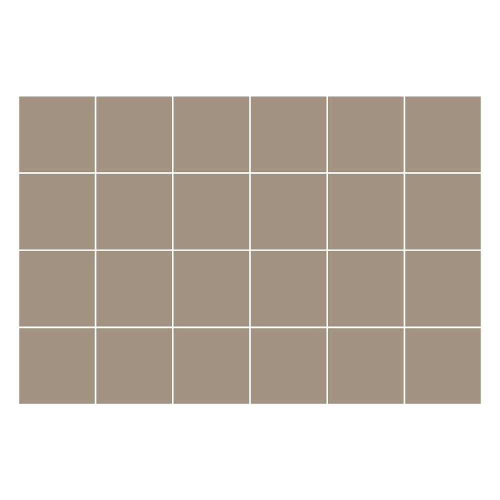 Samolepka na dlaždice Barva Hnědá