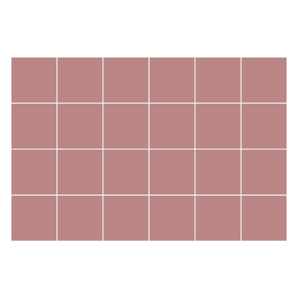 Nálepka na dlaždice Barva Růžová