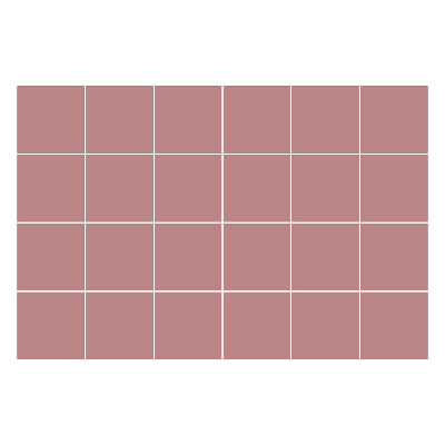 Nálepka na dlaždice Barva Růžová