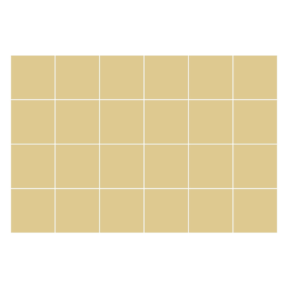 Nálepka na dlaždice Pastelově žlutá barva