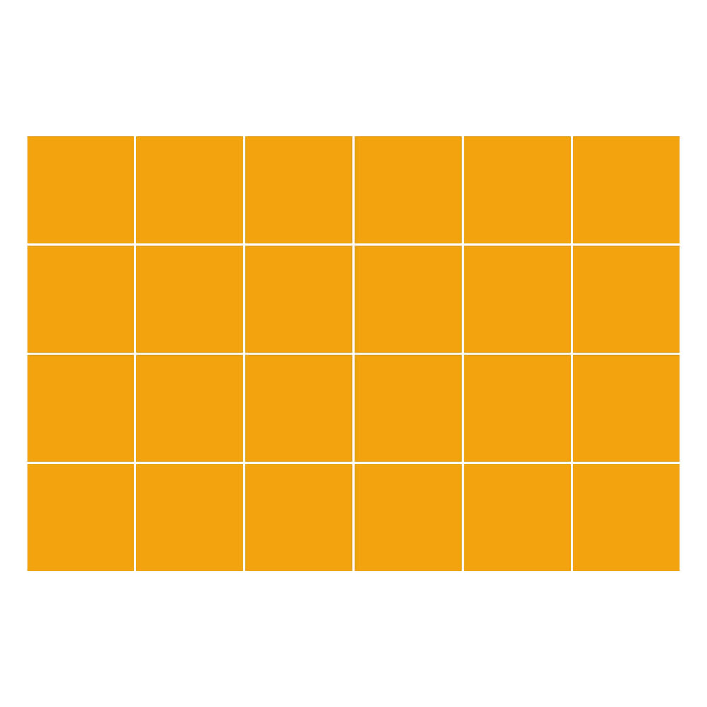 Samolepka na dlaždice Světle oranžová barva