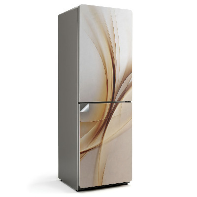 Fototapeta na chladničku Abstraktní vlny a čáry