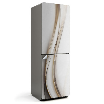 Fototapeta na chladničku Vlny abstraktních čar