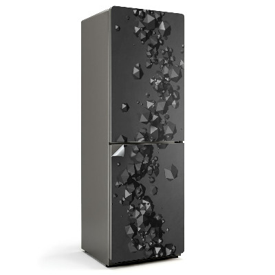 Nálepky na chladničku Abstraktní tvary v pohybu