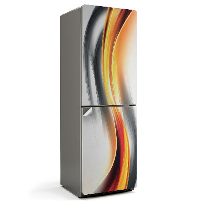 Fototapeta na chladničku Dynamické vlny v pohybu