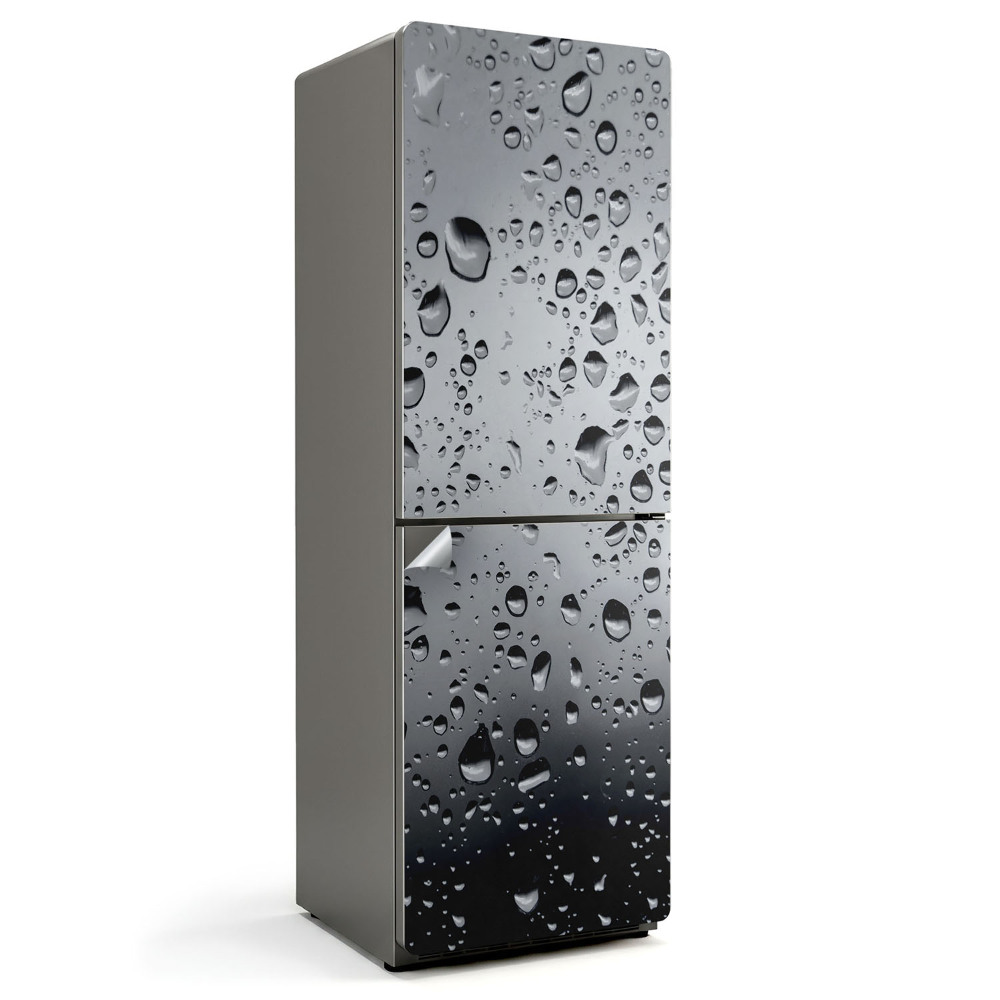 Nálepky na chladničku Kapky na skle