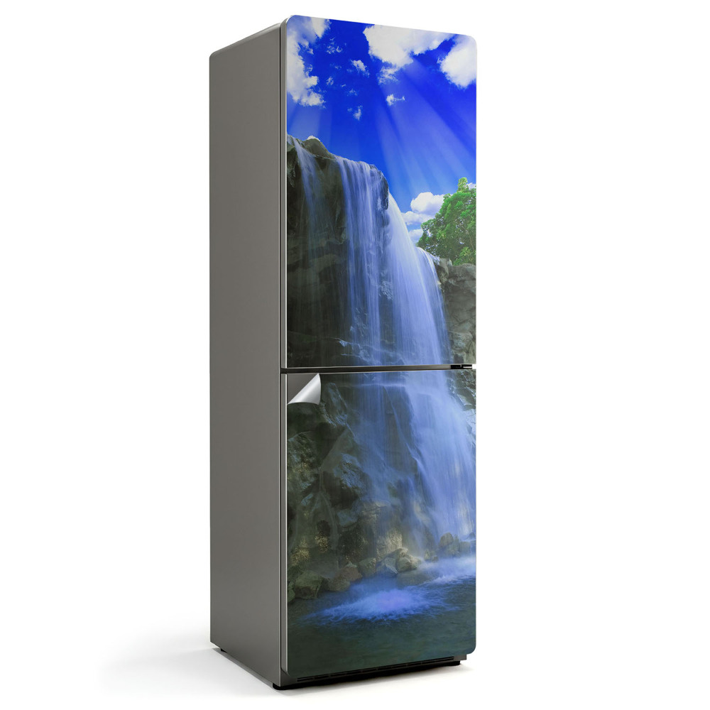 Nálepky na chladničku Vodopád v přírodě