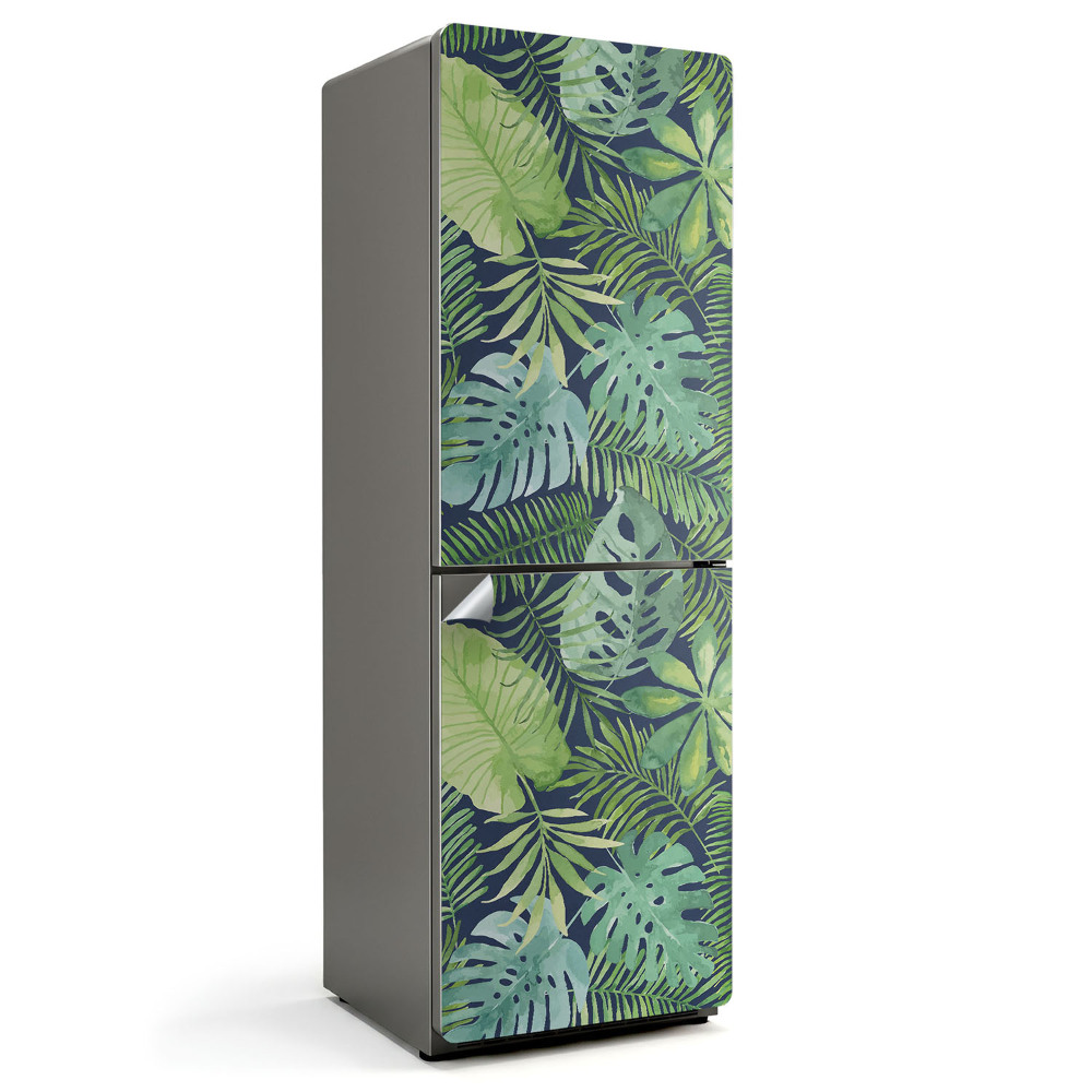 Fototapeta na chladničku Tropický List Vzor