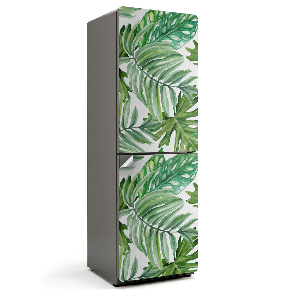 Nálepky na chladničku Tropické Listy Vzor