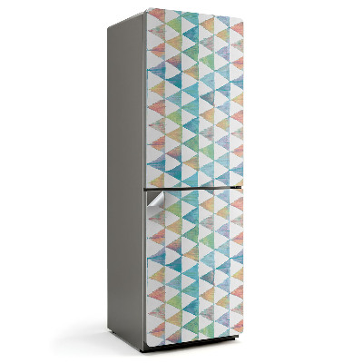 Nálepky na chladničku Geometrický trojúhelníkový vzor