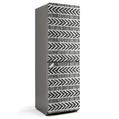 Fototapeta na chladničku Vzor s cikcaky a čarami