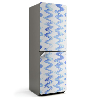 Nálepky na chladničku Akvarel vlnité pruhy