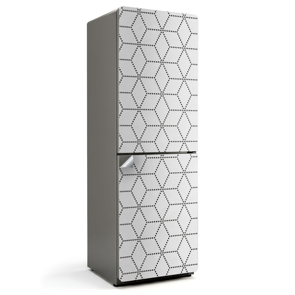 Fototapeta na chladničku Diamantový vzor v mřížce