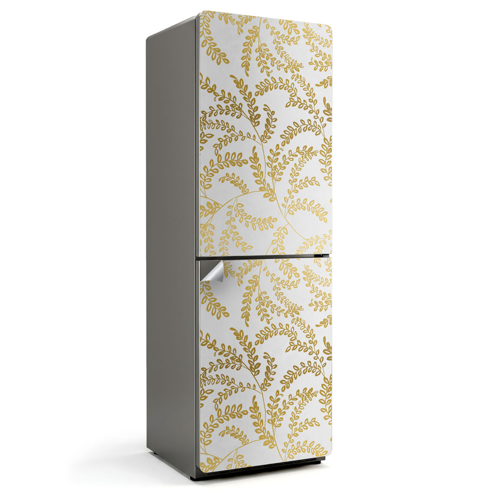 Fototapeta na chladničku Jemný vzor listů