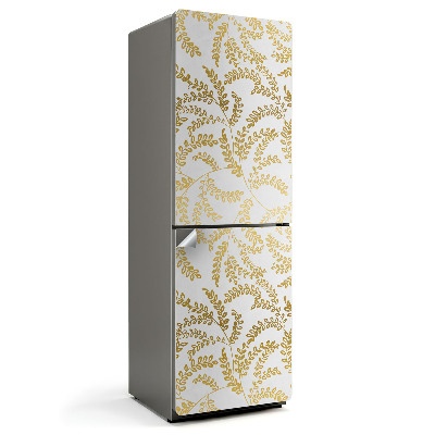 Fototapeta na chladničku Jemný vzor listů