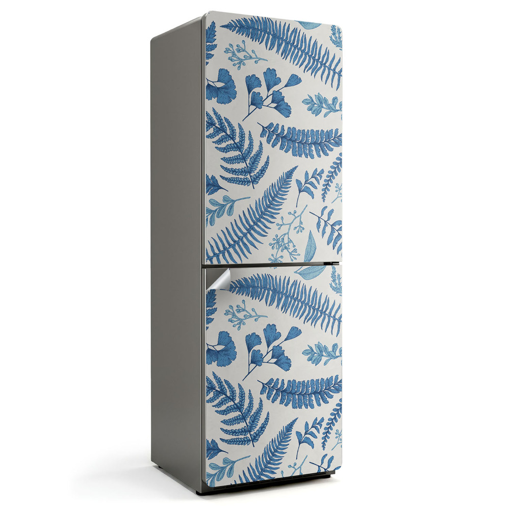 Fototapeta na chladničku Minimalistické motivy listů