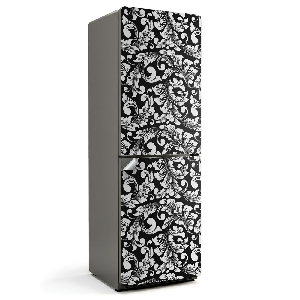 Nálepky na chladničku Elegantní rostlinný vzor