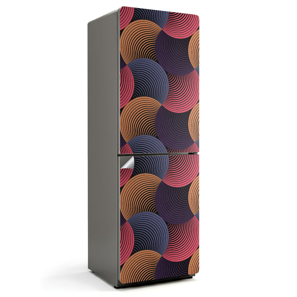 Fototapeta na chladničku Vlny s dynamickými liniemi