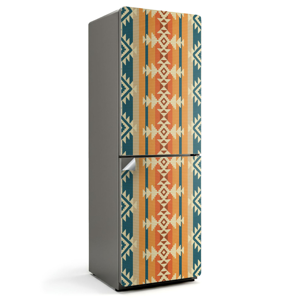 Fototapeta na chladničku Etnický pruhovaný vzor