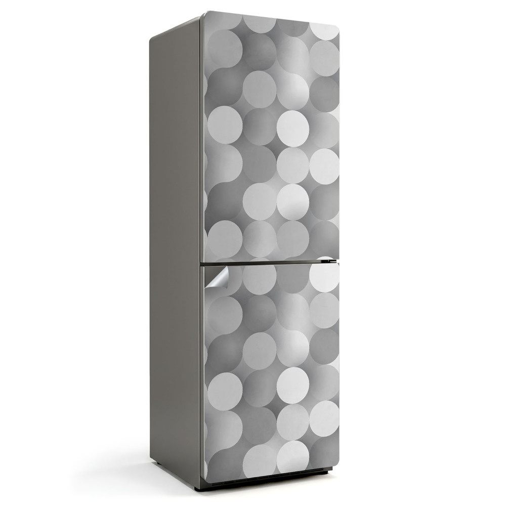 Nálepky na chladničku Abstraktní kruhový vzor