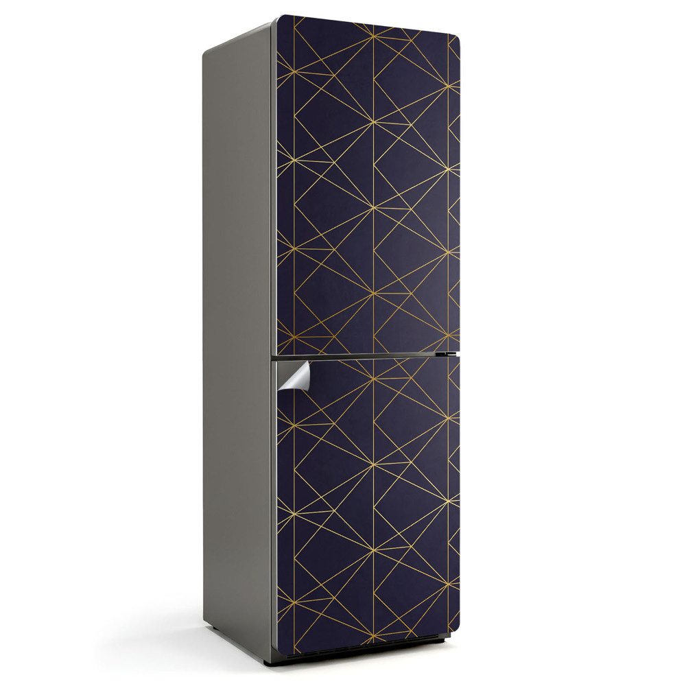 Nálepky na chladničku Geometrický vzor čáry