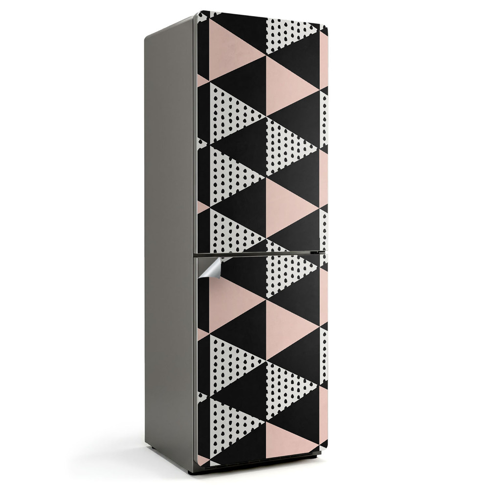 Nálepky na chladničku Geometrický trojúhelníkový vzor