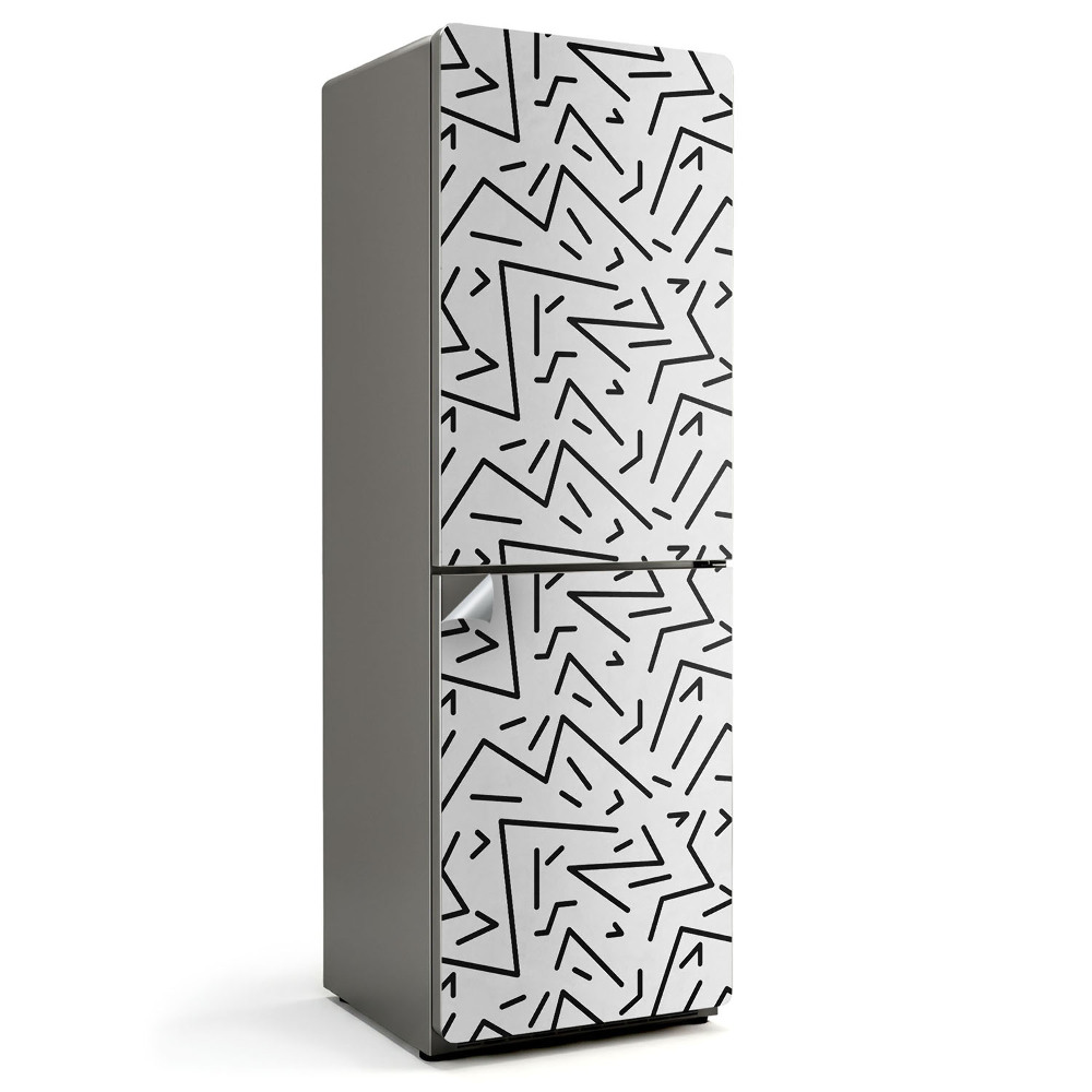 Fototapeta na chladničku Dynamický vzor čar