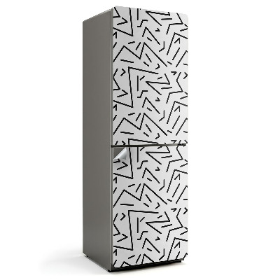 Fototapeta na chladničku Dynamický vzor čar