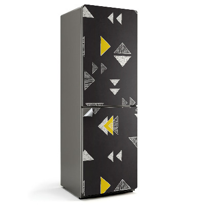 Nálepky na chladničku Abstraktní trojúhelníky a kosočtverce
