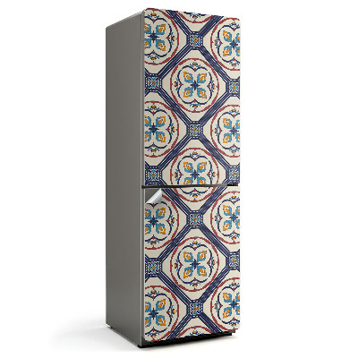 Fototapeta na chladničku Vzor s geometrickými motivy