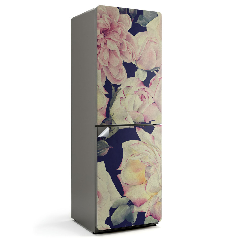 Nálepky na chladničku Realistický květinový vzor