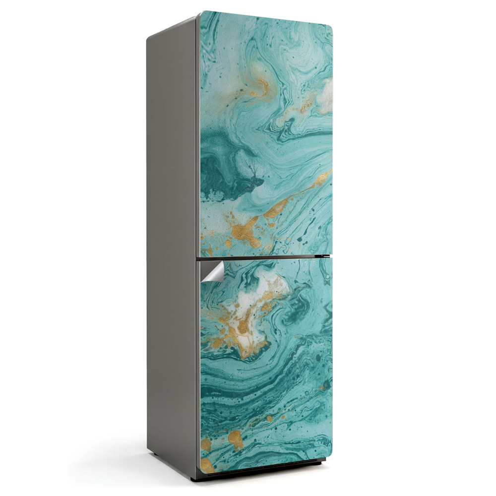 Nálepky na chladničku Abstraktní vzor tekutiny