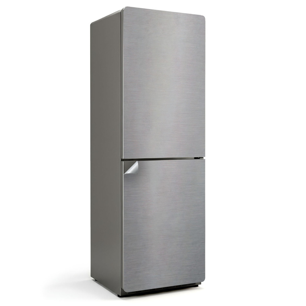 Fototapeta na chladničku Kovová textura s linkami