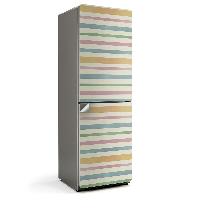 Nálepky na chladničku Vzor vodorovných pruhů