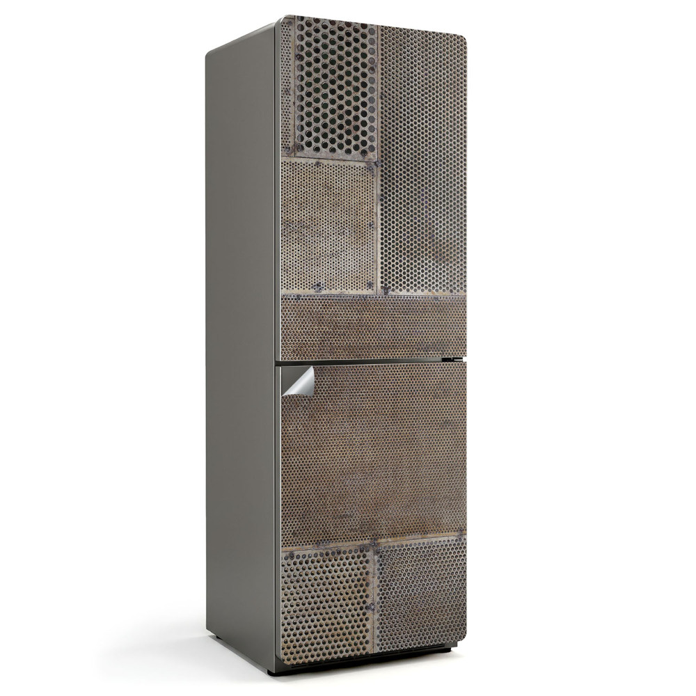 Fototapeta na chladničku Vzor perforovaného plechu