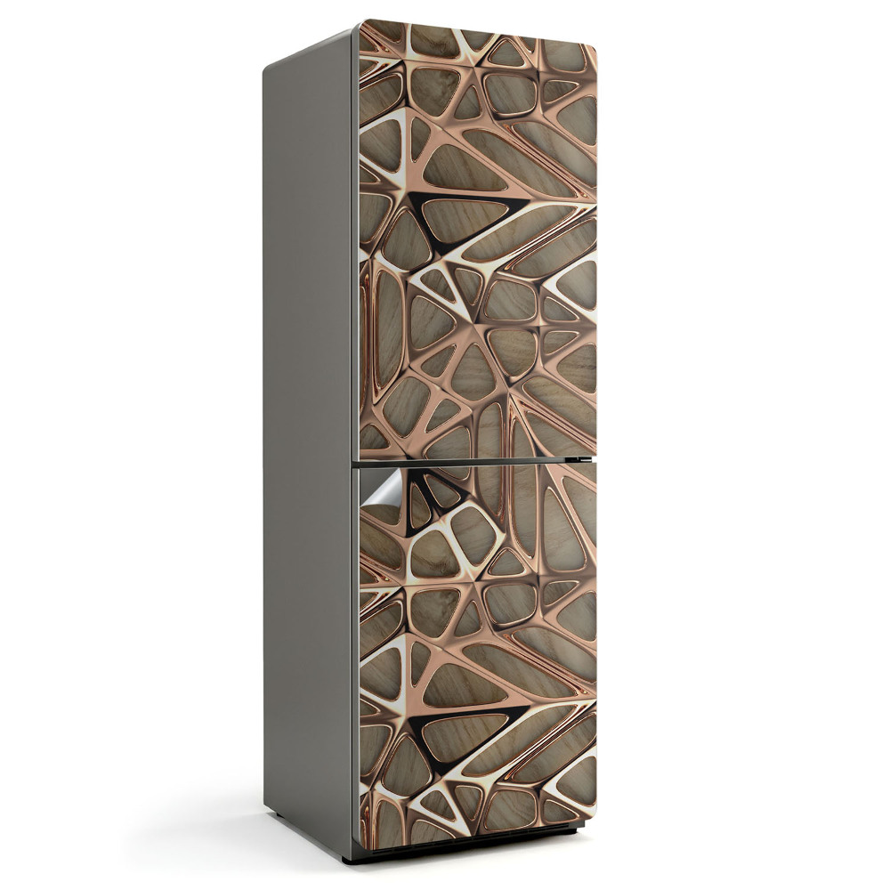 Fototapeta na chladničku Abstraktní prolamované vzor