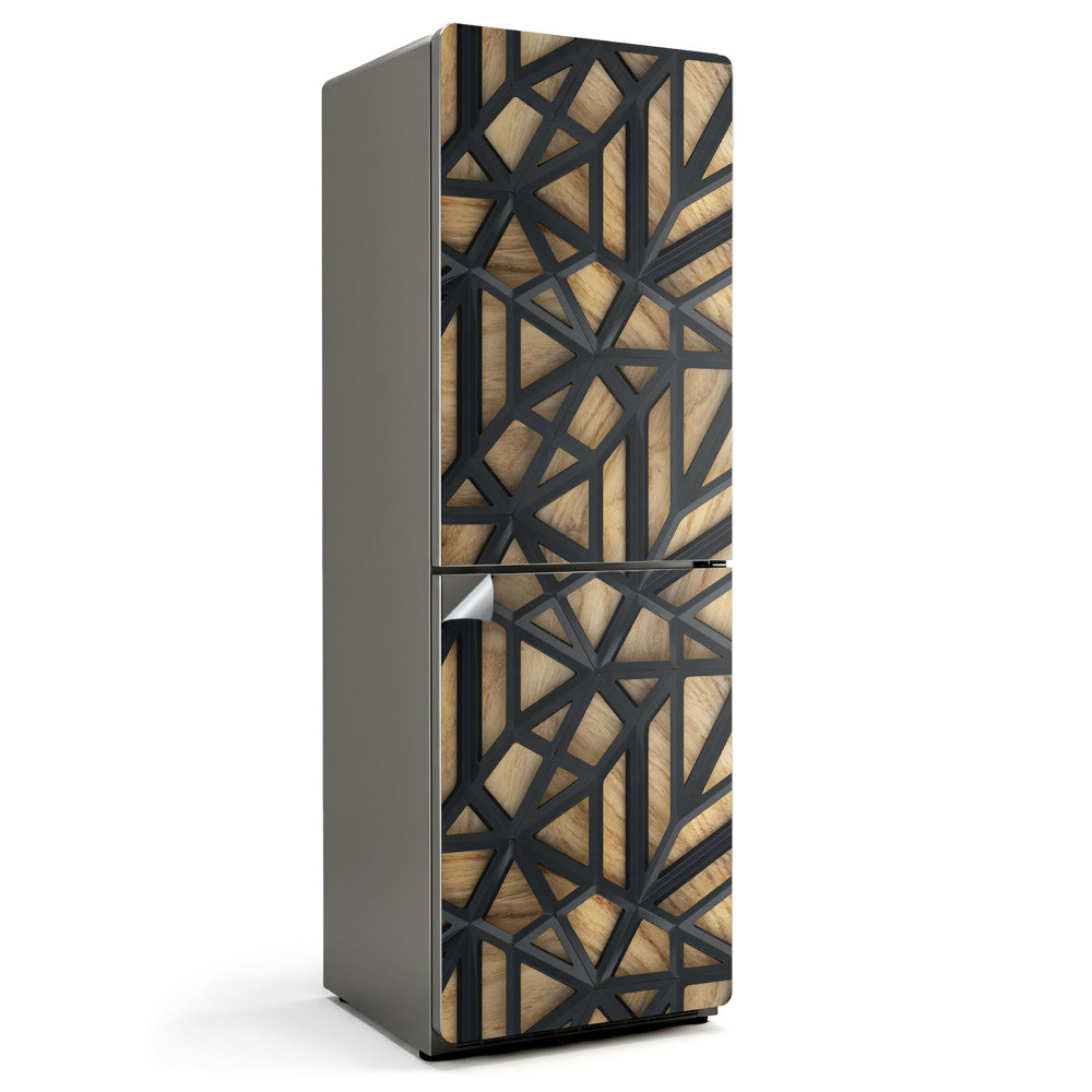 Nálepky na chladničku Abstraktní prolamované vzor