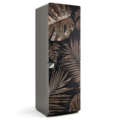 Nálepky na chladničku Listy v elegantním vzoru