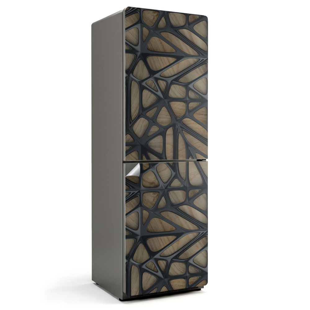 Fototapeta na chladničku Abstraktní prolamované vzor