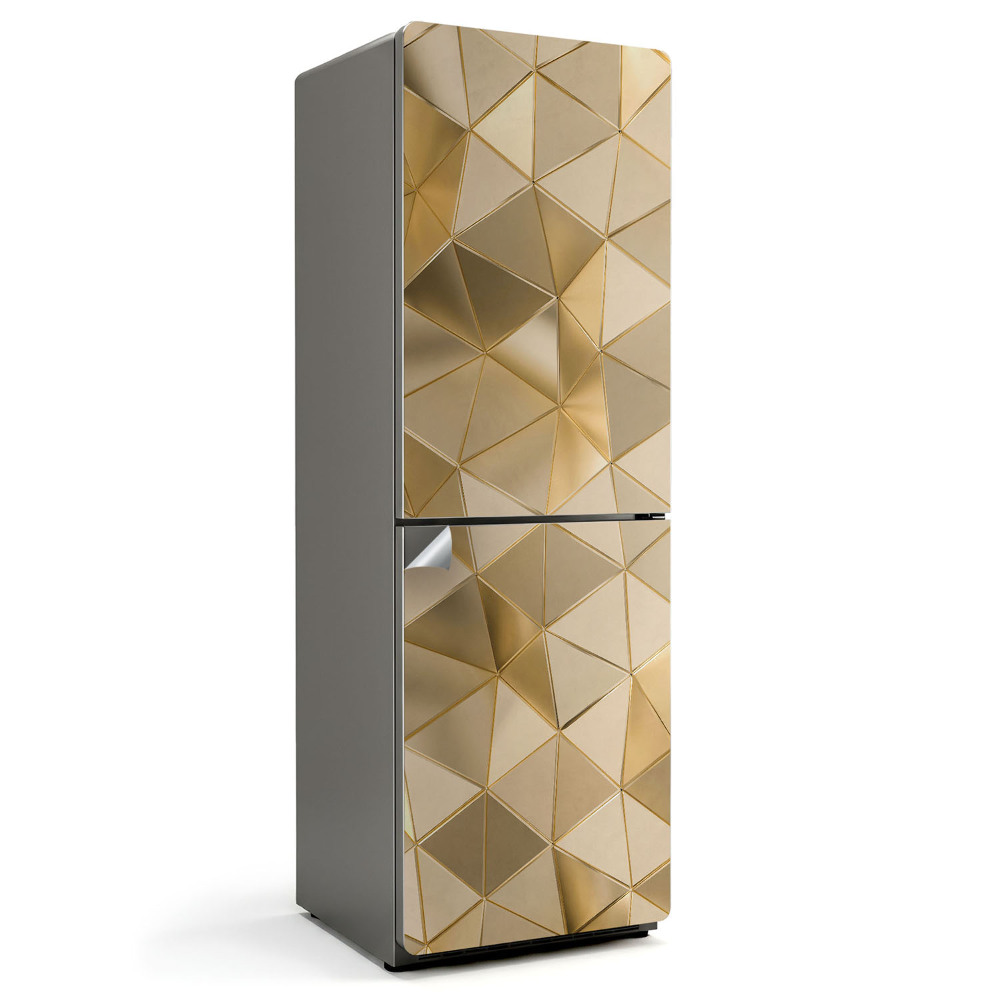 Fototapeta na chladničku 3D geometrie trojúhelníku