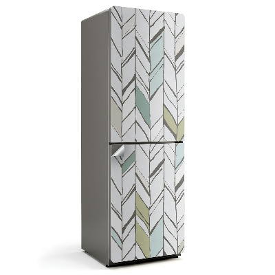 Nálepky na chladničku Jemný geometrický vzor