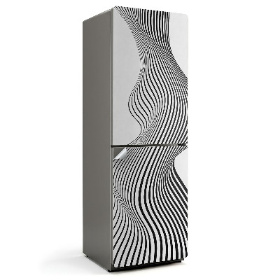 Nálepky na chladničku Dynamické víceřádkové vlny