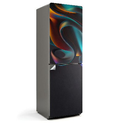 Nálepky na chladničku Abstraktní vlny a tvary