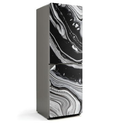 Nálepky na chladničku Abstraktní vlny v pohybu