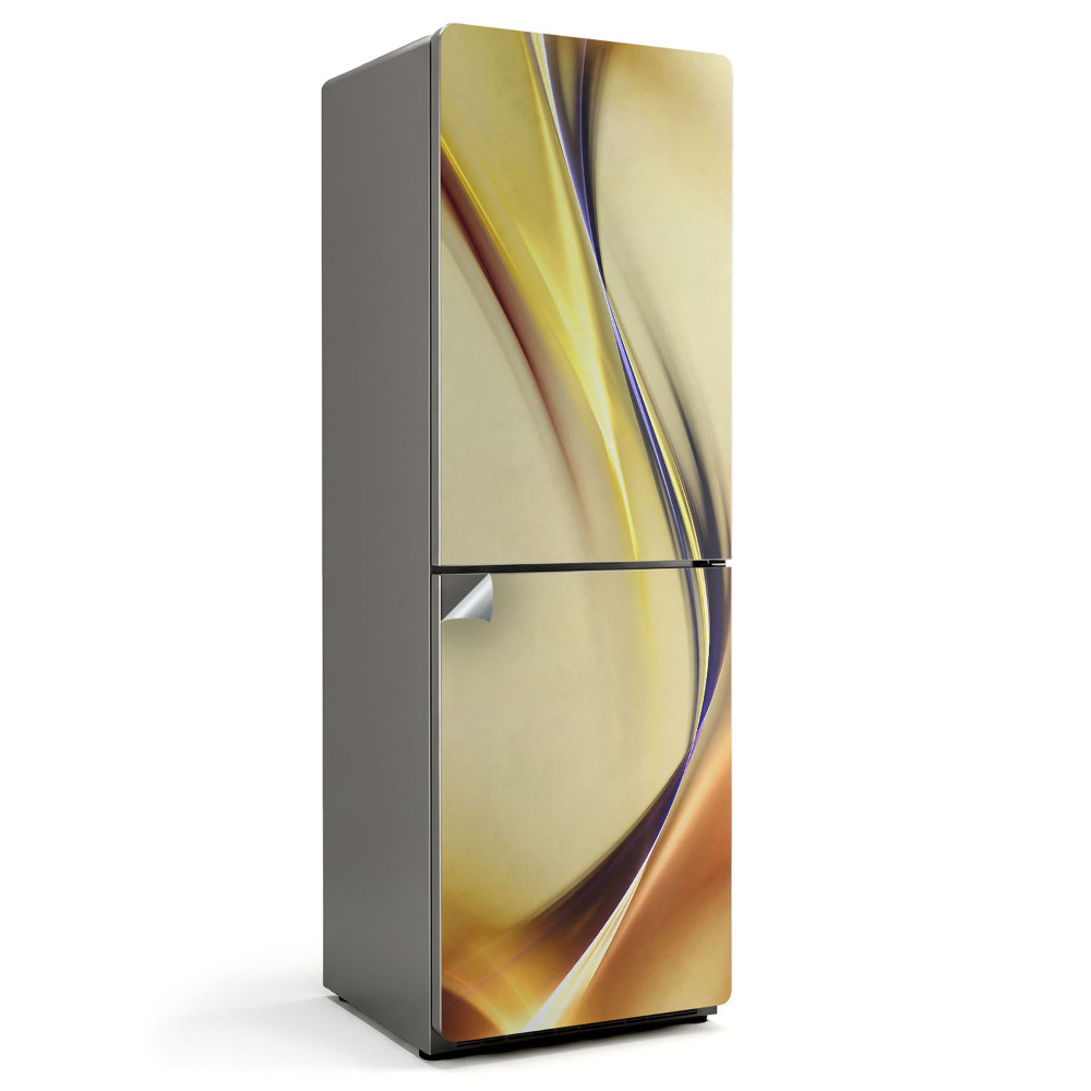 Nálepky na chladničku Tekuté čáry a vlny