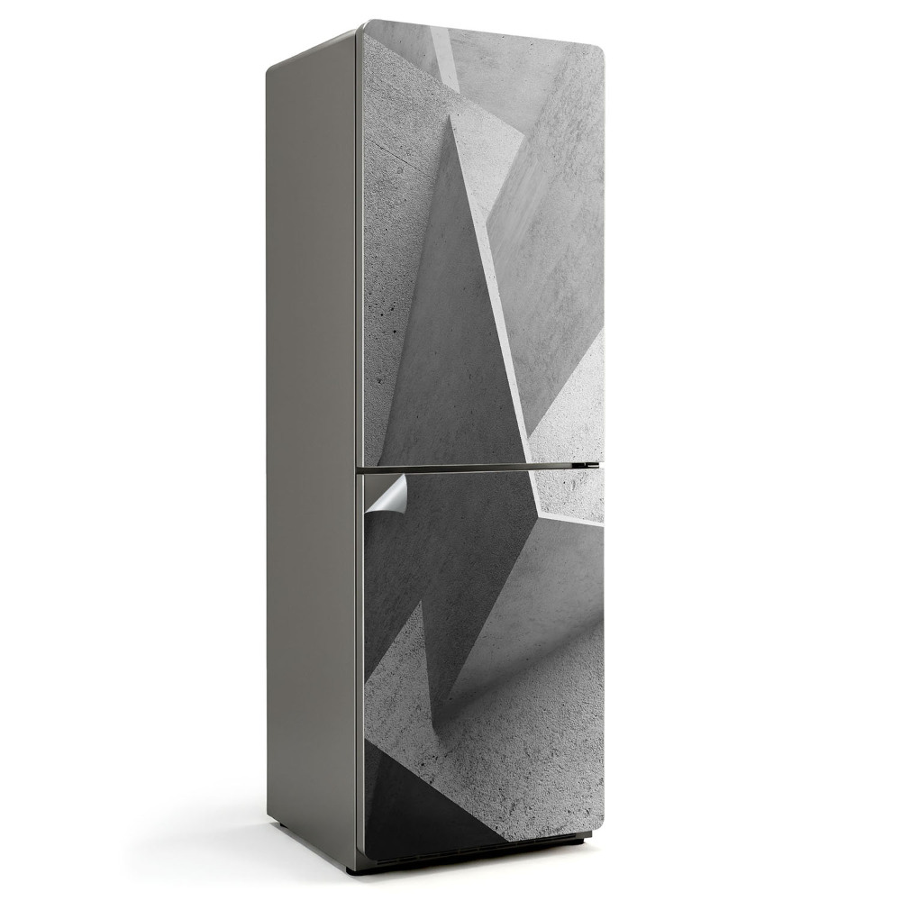 Nálepky na chladničku Abstraktní 3D geometrie