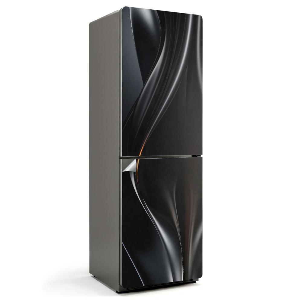 Fototapeta na chladničku Tekuté vlny a křivky