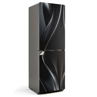 Fototapeta na chladničku Tekuté vlny a křivky