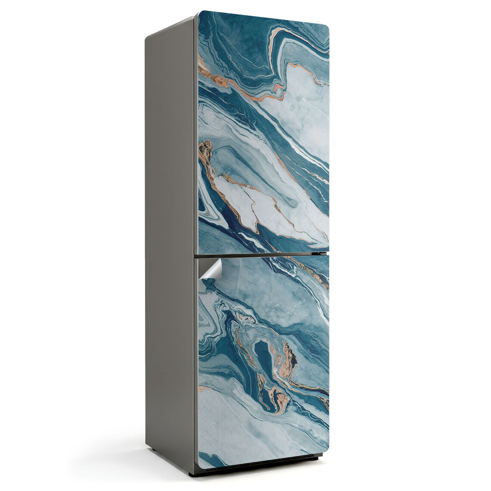 Fototapeta na chladničku Abstraktní vlny v pohybu