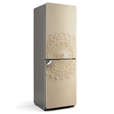 Nálepky na chladničku Krajkový vzor v kruhu